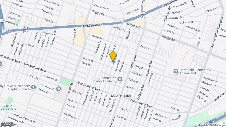 6332 Sidney St Mapa y Detalles de la Ubicación