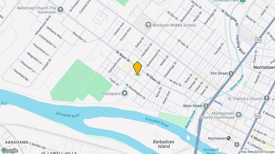 313 Buttonwood St Mapa y Detalles de la Ubicación