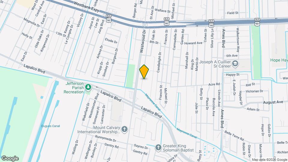 1237 St Ann St Map and Location Details