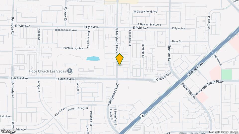 1228 Sun Village Ave Map and Location Details