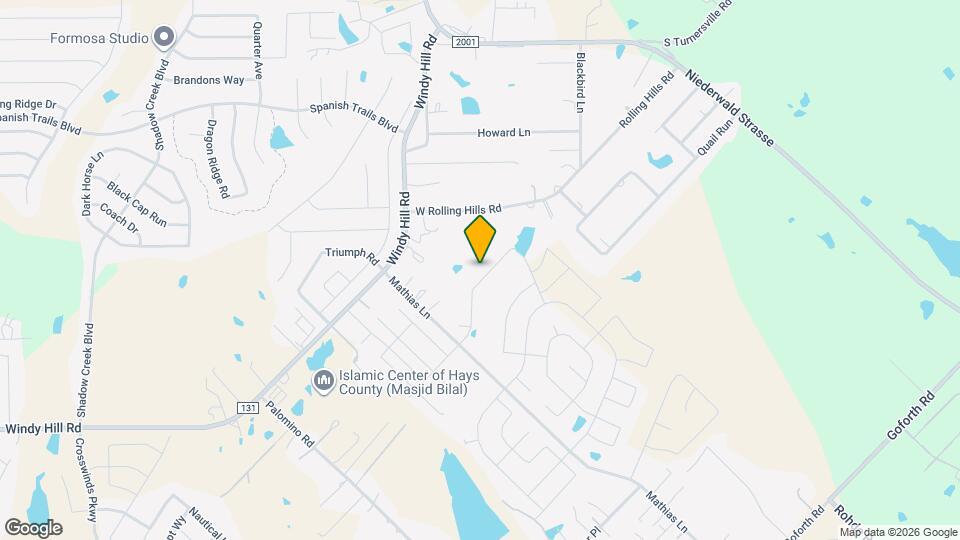 301 Carolina Buckthorn Dr Map and Location Details