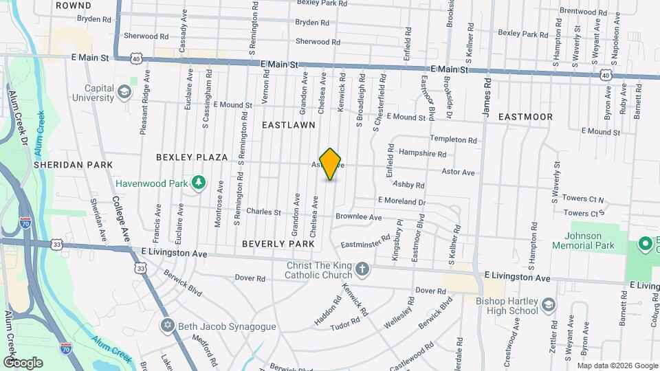 931 Kenwick Rd Map and Location Details