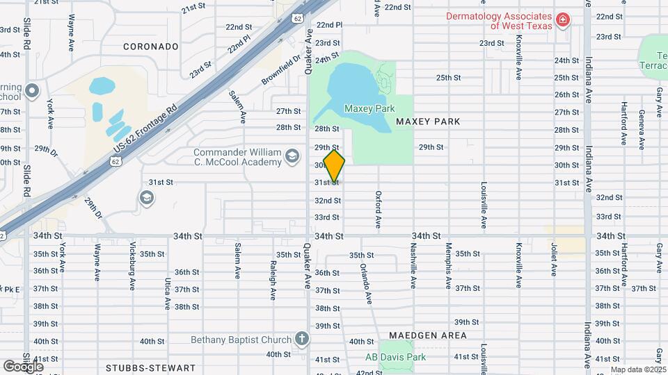 4305 31st St Map and Location Details