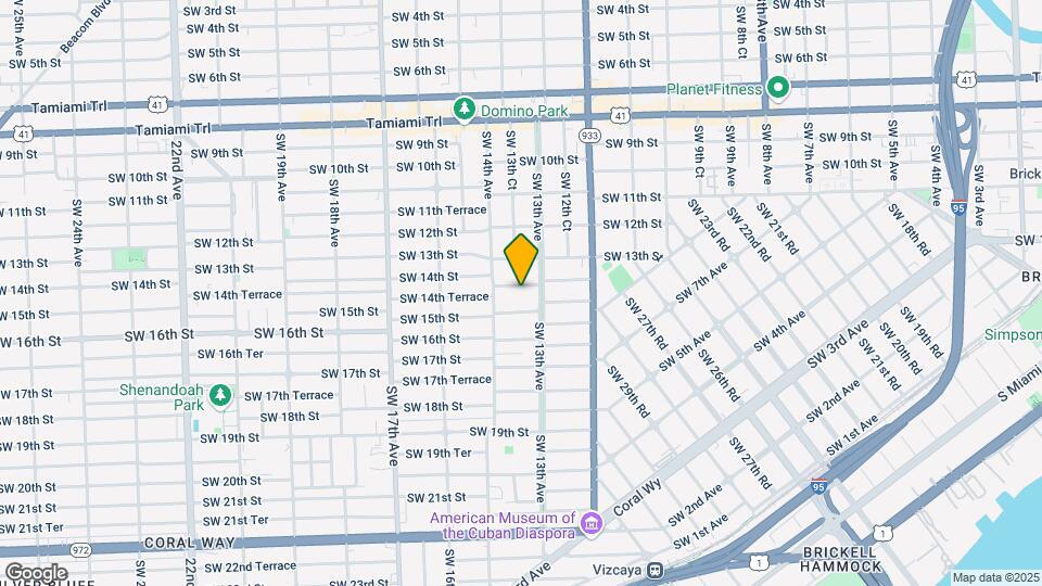 1336 SW 14th St Map and Location Details