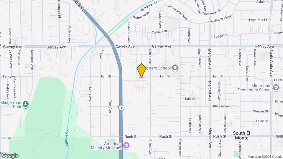 2539 Dorris St Map and Location Details
