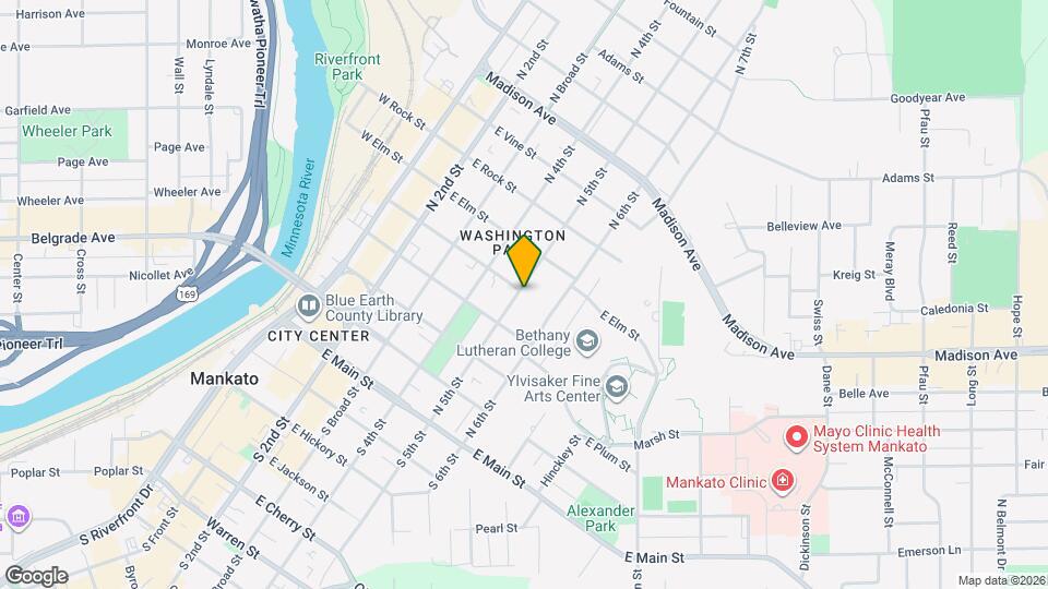 431 N 5th St Map and Location Details