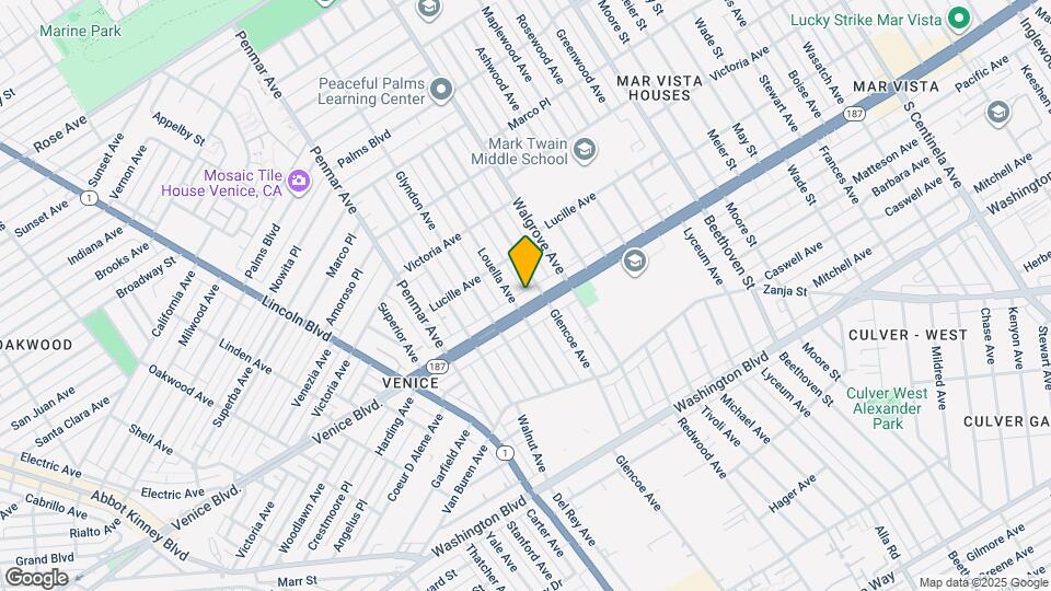 1515 Venice Blvd. Map and Location Details