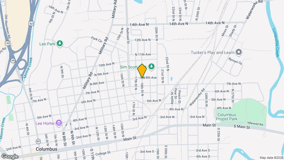 718 18th St N Map and Location Details