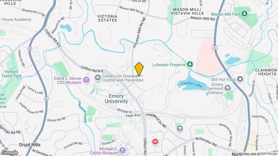 781 Houston Mill Rd NE Map and Location Details