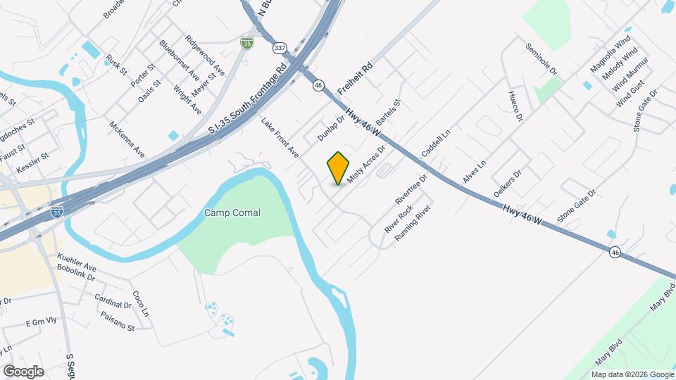 1013 Misty Acres Dr Map and Location Details