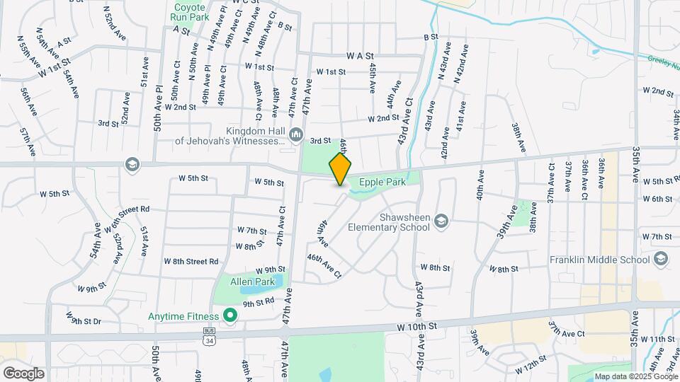435 46th Ave Mapa y Detalles de la Ubicación