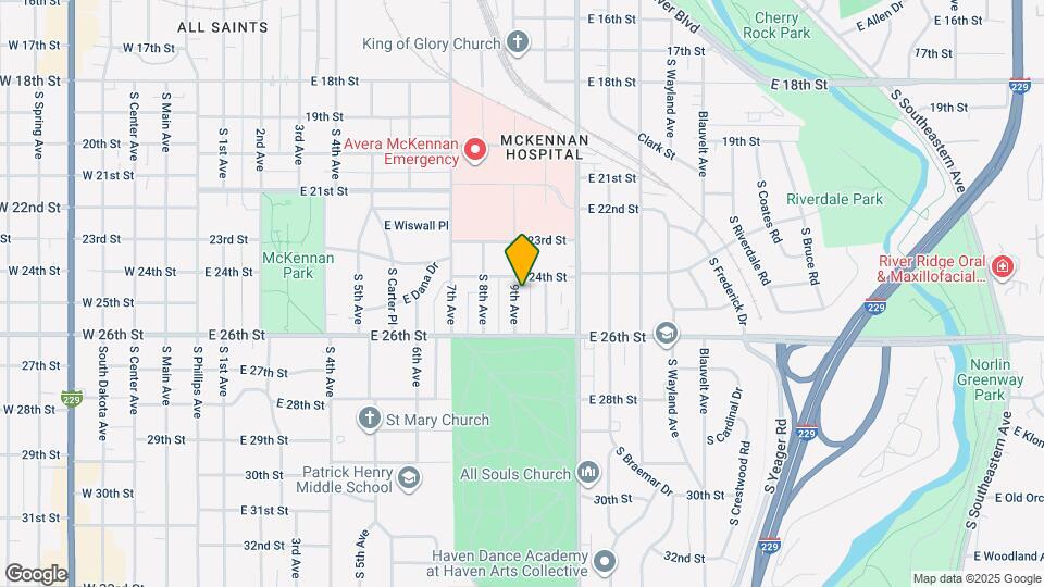 1706 S 9th Ave Map and Location Details