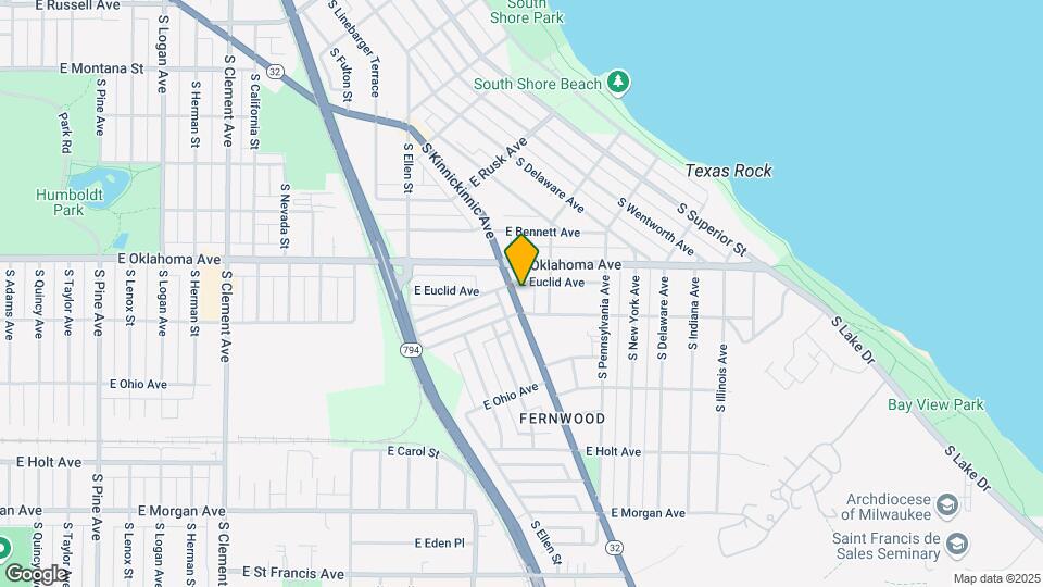 3140 S Kinnickinnic Ave Map and Location Details