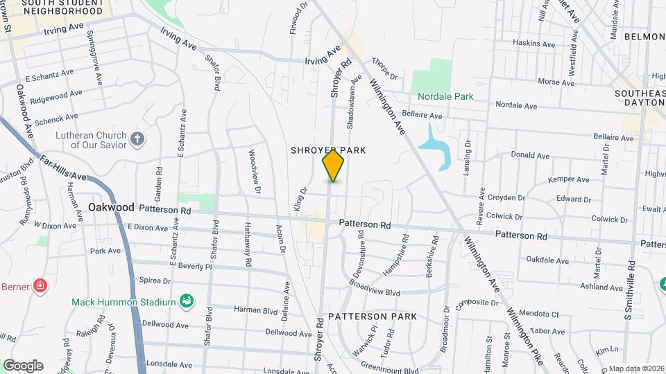 564 Shroyer Rd Map and Location Details