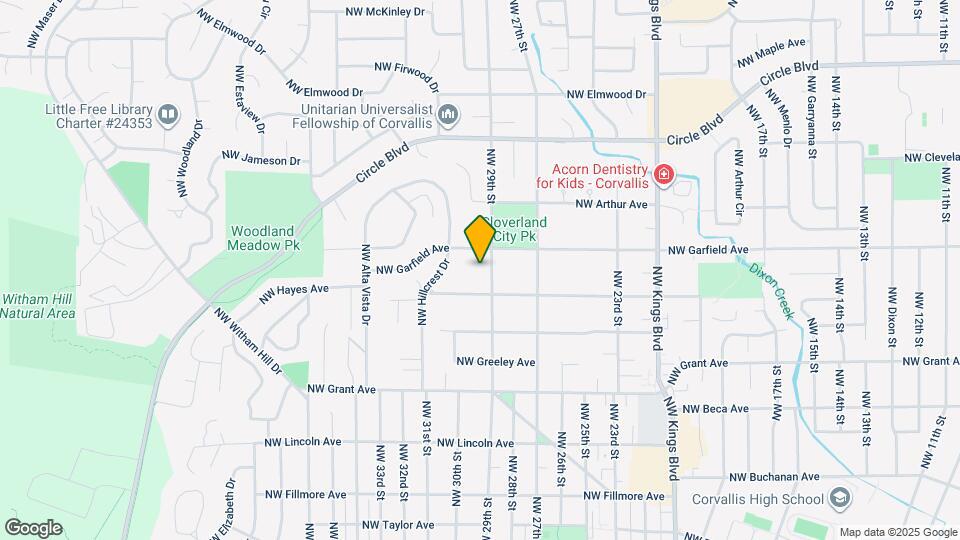 1554 NW 29th St Map and Location Details