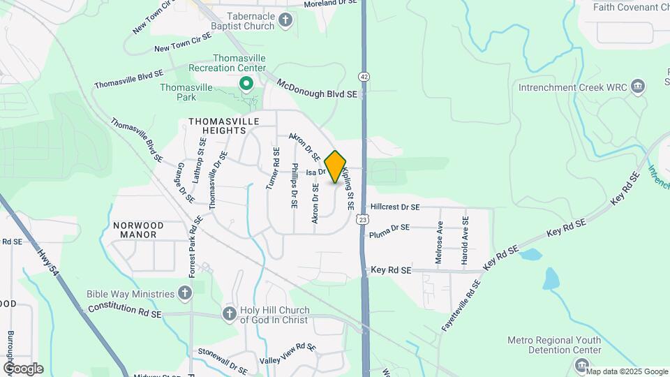 1171 Octavia St SE Map and Location Details