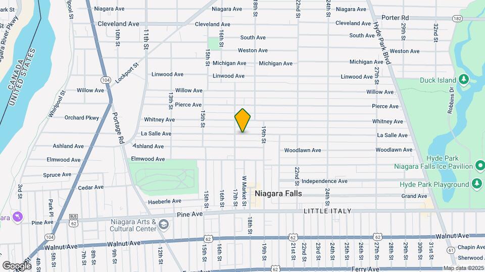 1713 La Salle Ave Map and Location Details