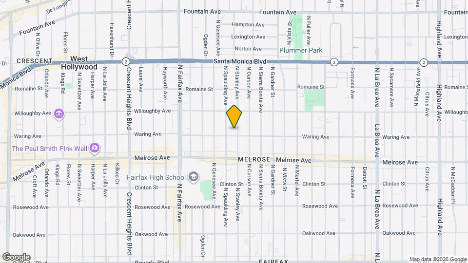 807 N Stanley Ave Map and Location Details