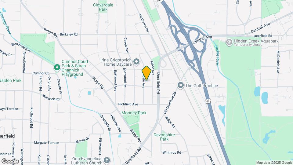 1325 Ferndale Ave Map and Location Details