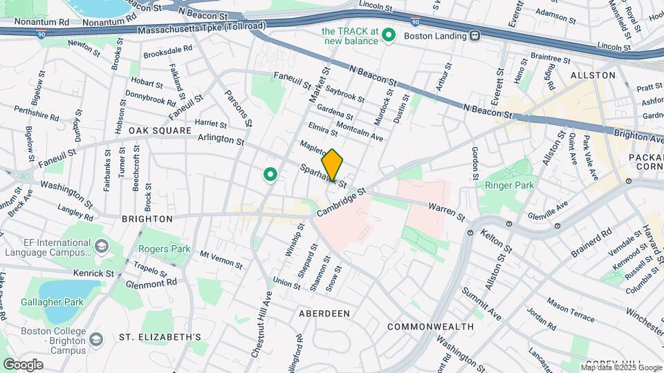 10 Sparhawk St, Unit A Map and Location Details