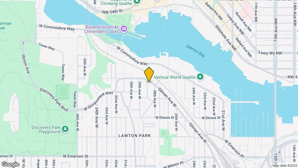 4444 28th Pl W Map and Location Details