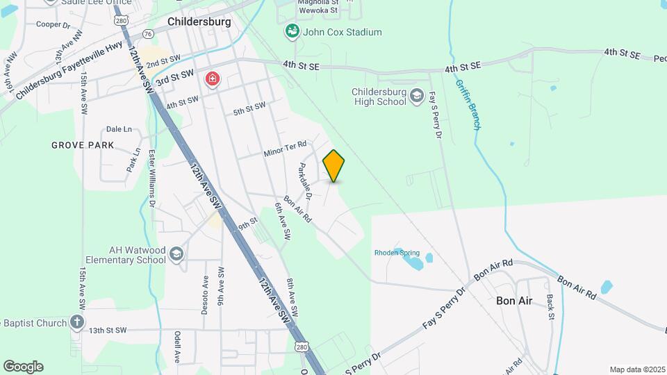 33 Crestview St Map and Location Details