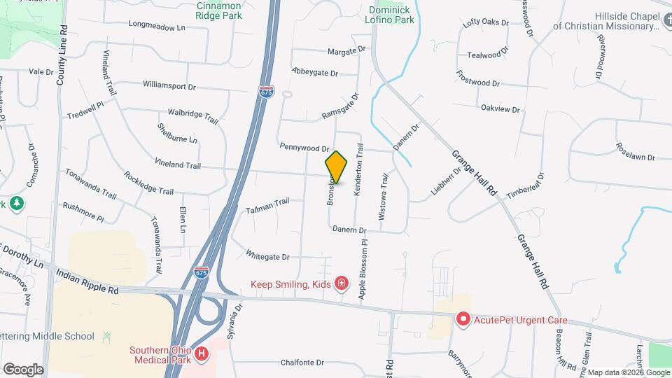 252 Bronston Trail Map and Location Details