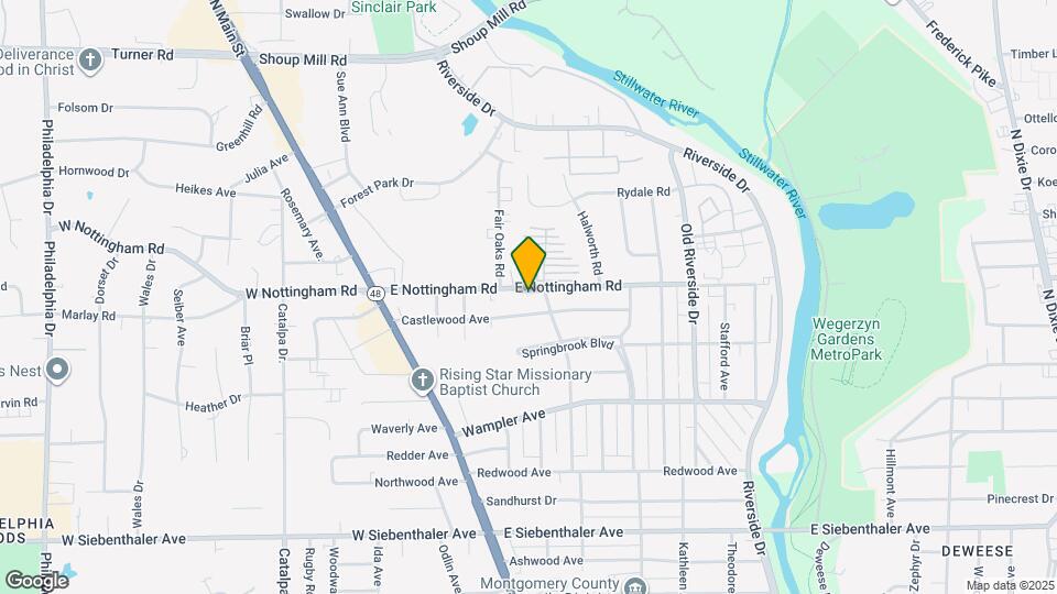 274 E Nottingham Rd Map and Location Details