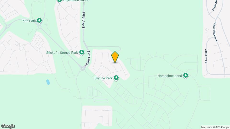 14633 201st Ave E Map and Location Details