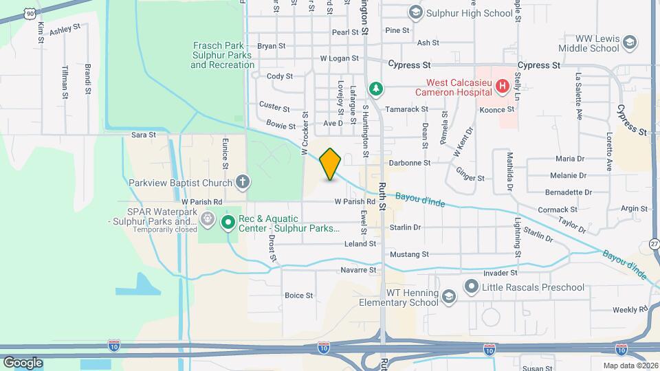 446 W Parish Rd Map and Location Details