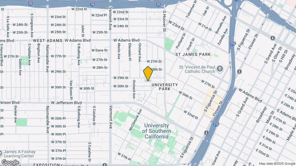 1089 W 30th St Map and Location Details