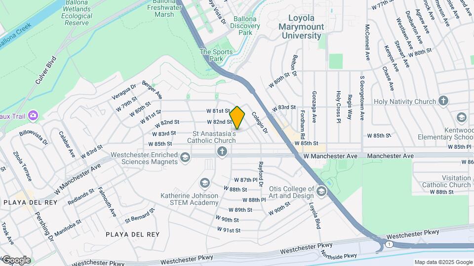 7364 W 83rd St Map and Location Details