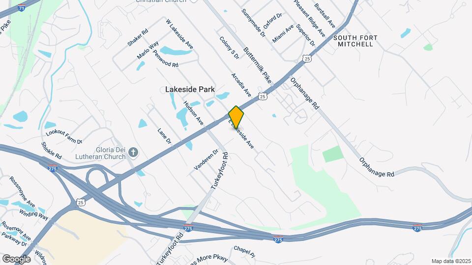 17 E Lakeside Ave Mapa y Detalles de la Ubicación
