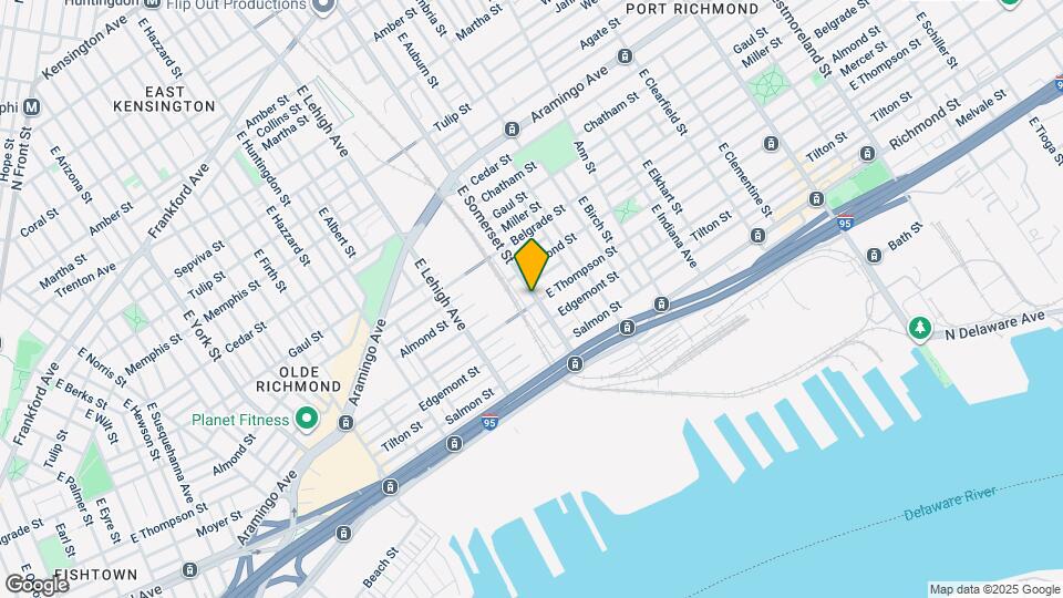 2628 E Somerset St Map and Location Details