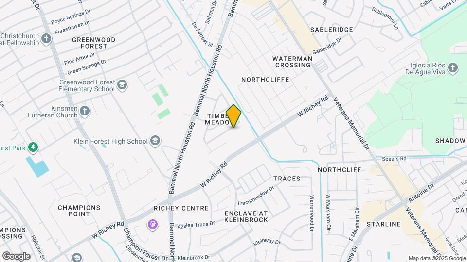 12522 Sterlingstone Dr Map and Location Details