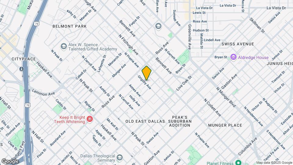 4702 San Jacinto St, Unit 1 Mapa y Detalles de la Ubicación