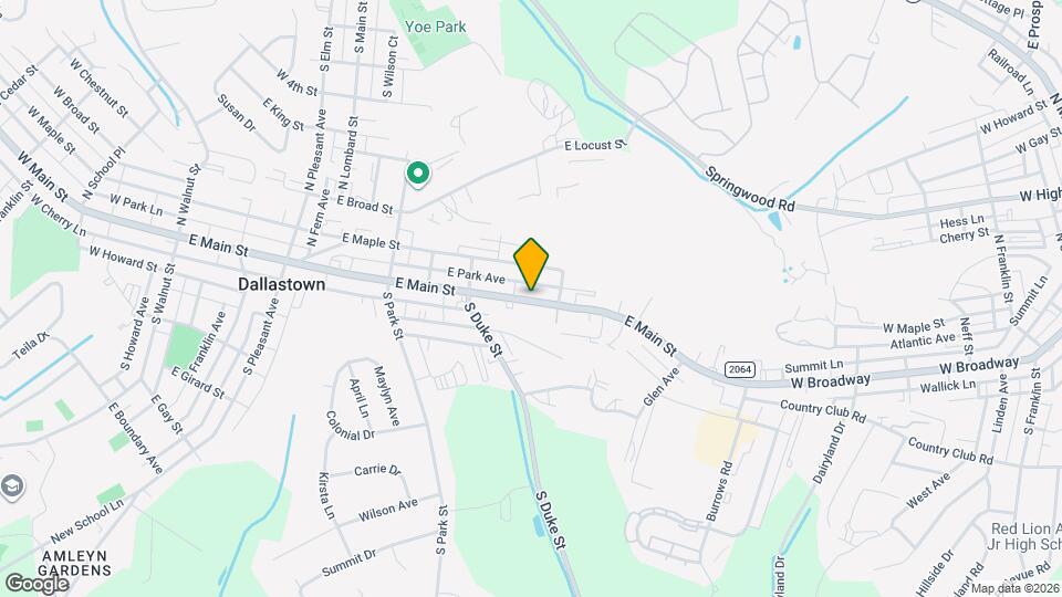 545 E Main St Map and Location Details