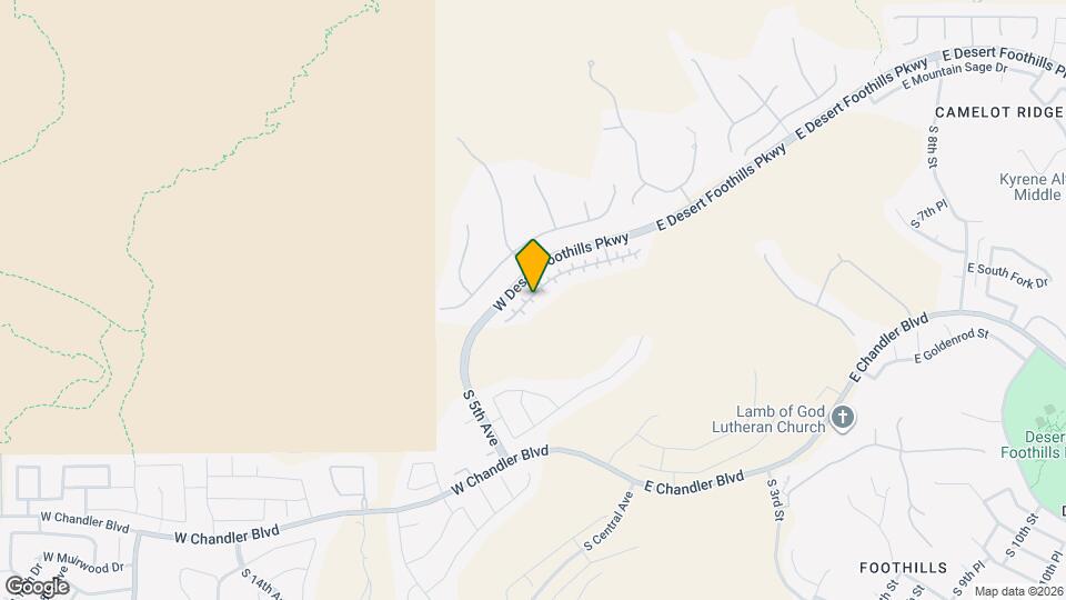 445 W Mountain Sage Dr Map and Location Details