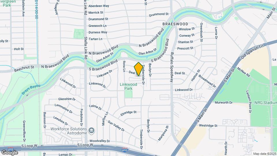 3608 Timberside Cir Dr Map and Location Details