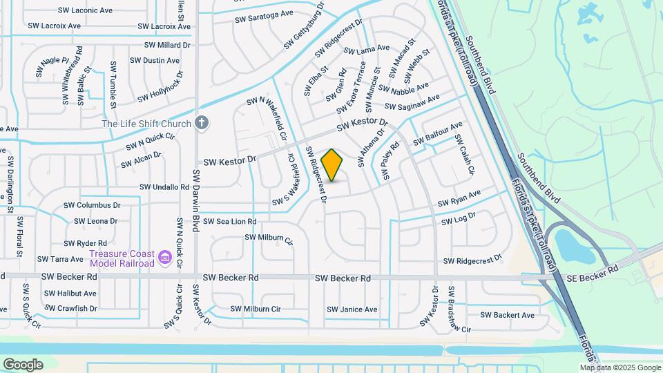 212 SW Yager Pl Map and Location Details