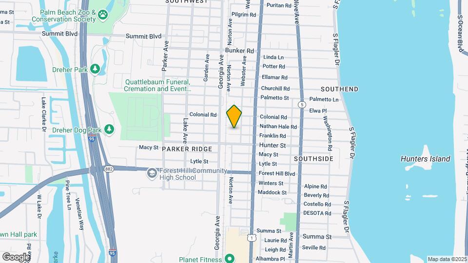 513 Franklin Rd Map and Location Details