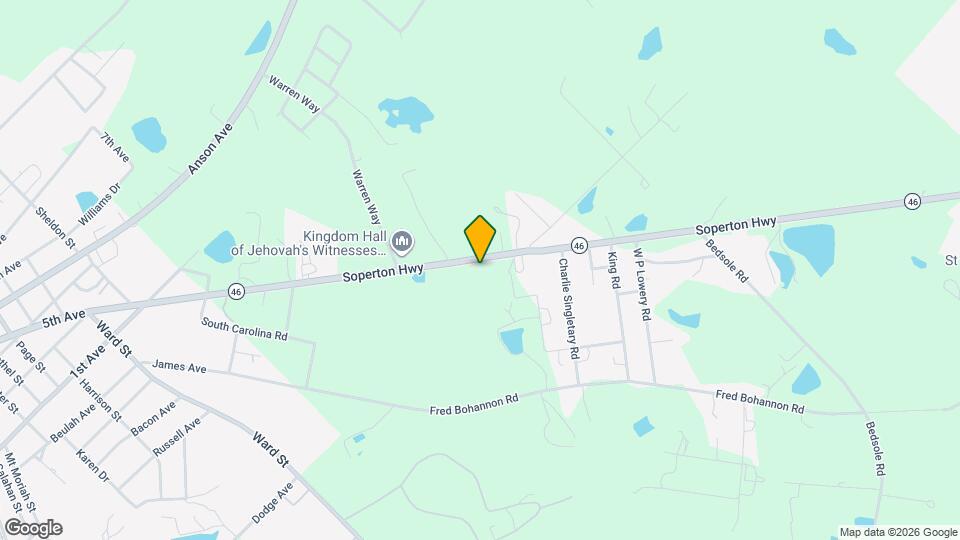 780 Soperton Hwy Map and Location Details