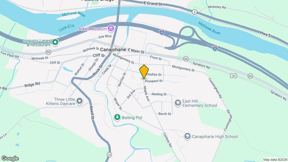Canajoharie Apartments Map and Location Details