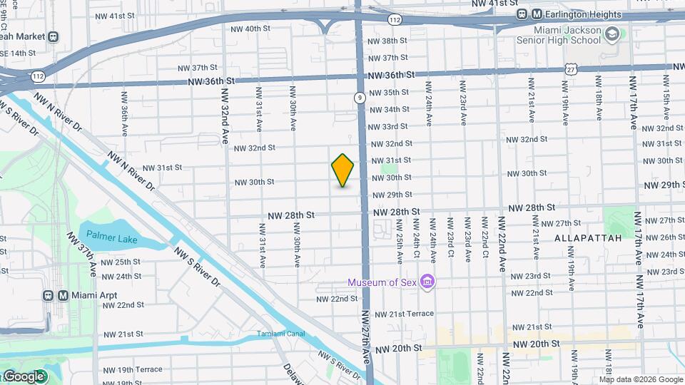 2749 NW 29th St, Unit 2 Mapa y Detalles de la Ubicación