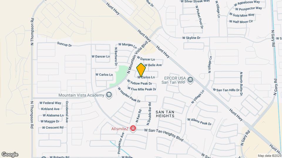 3251 W Carlos Ln Map and Location Details