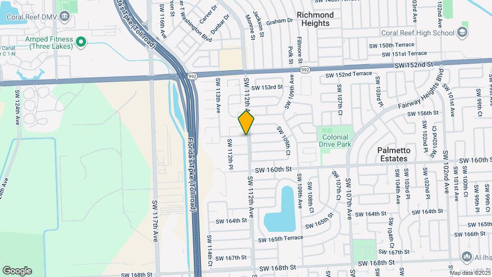 11200 SW 157th St Mapa y Detalles de la Ubicación