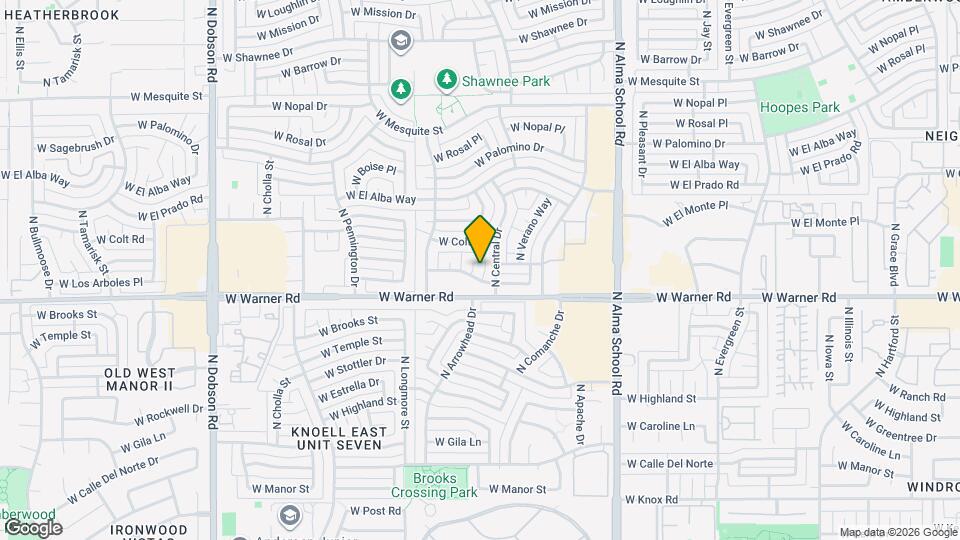 2003 N Los Arboles Ct Map and Location Details