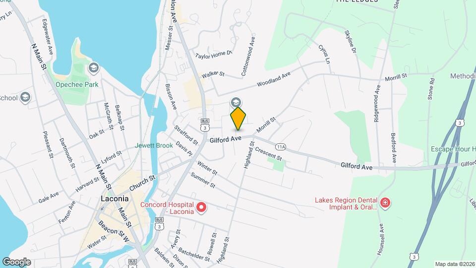 60 Gilford Ave, Unit 2 Map and Location Details