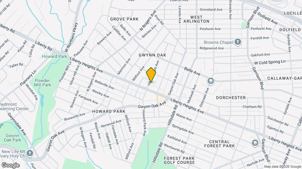 3601 Howard Park Ave, Unit 2 Mapa y Detalles de la Ubicación