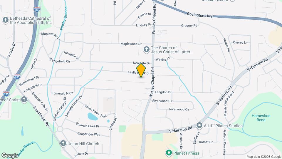 4244 Canby Ln Map and Location Details